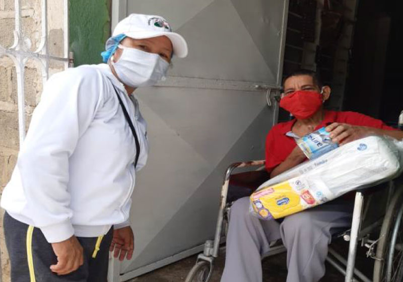 Entrega de alimentos