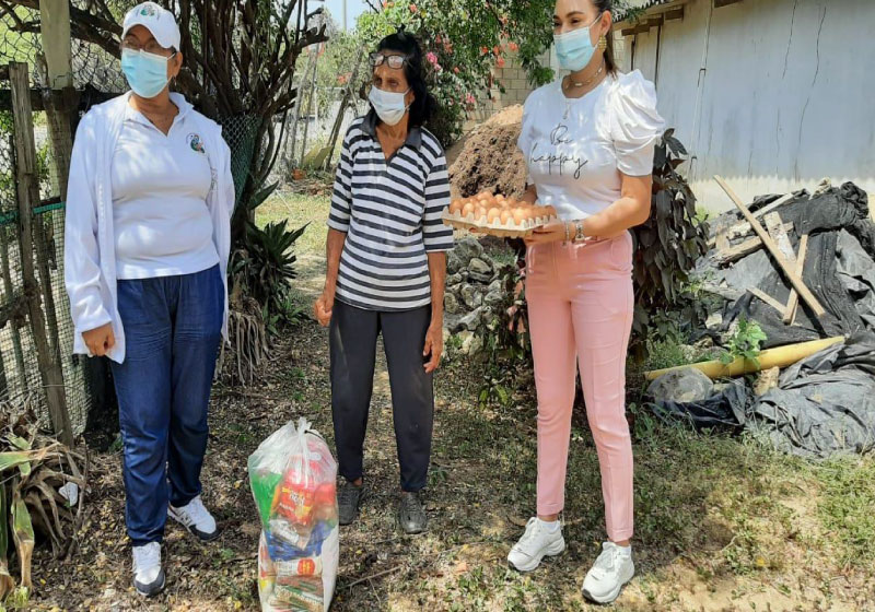 Entrega de alimentos