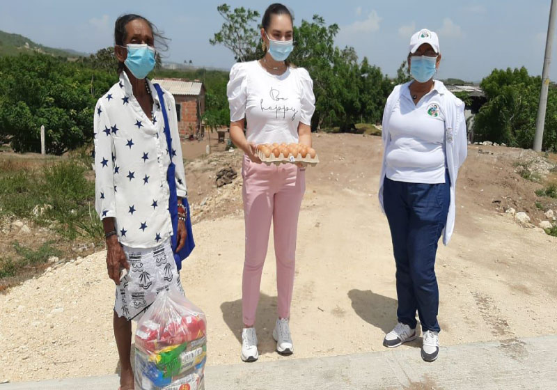Entrega de alimentos